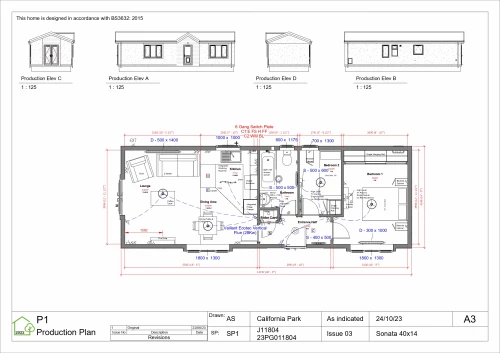 Prestige: Sonata (40 x 14) Site Plan